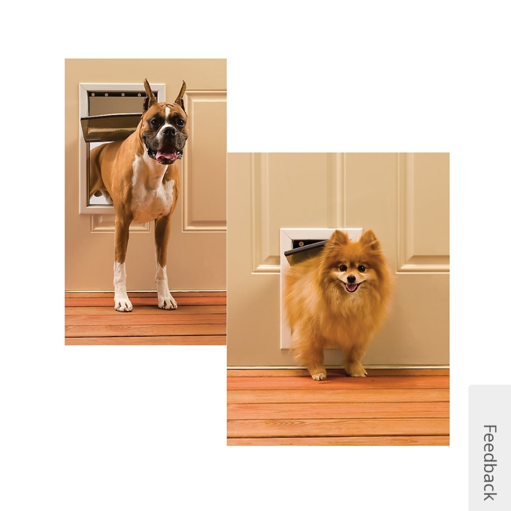 PetSafe Plastic Pet Doorprotect LARGE 1-100 lb